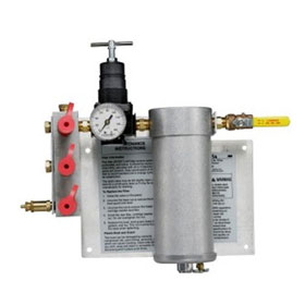 3M Compressed Air Filter and Regulator Panel W-2806, 50 cfm, 3-5 outlets - 07006