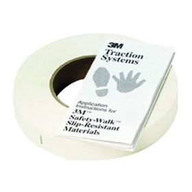 3M Safety-Walk Slip-Resistant Fine Resilient Tape 280, White