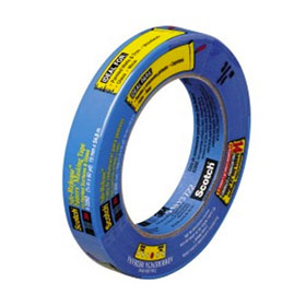3M ScotchBlue Painters Tape for Multi-Surfaces, 25 mm (1 inch) width - 09171