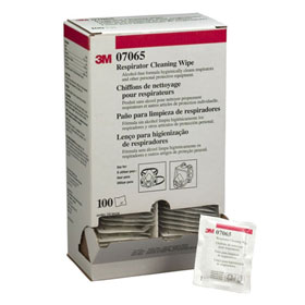 3M Respirator Cleaning Wipes - 07065