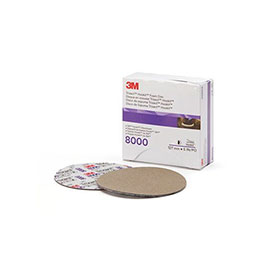 3M 6" Trizact Hookit Foam Disc Kit, 3000G & 8000G - 30802