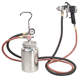Astro Pneumatic 2-Quart Pressure Feed Paint Gun System with 1.7 mm Tip - 2PG8S