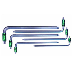 Astro Pneumatic 6-pc. 2-in-1 Torx Key Wrench Set - External Hex (Metric) / Internal Torx  (T20, T25, T30, T40, T45, T50) - 1035