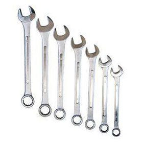 ATD Tools 7 Pc. 12 Point Metric Jumbo Raised Panel Combination Wrench Set - 1006
