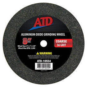 ATD Tools 8" Coarse Grit Grinding Wheel - 10554