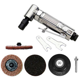 ATD Tools 1/4" Mini Angle Air Die Grinder/Surface Conditioning Kit - 21310