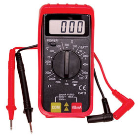 ATD Tools Digital Pocket Multimeter with Protective Holster