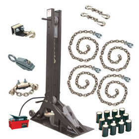 Champ "Olympian" 10-Ton Pulling Post Starter Kit with 4007 Post - 4021