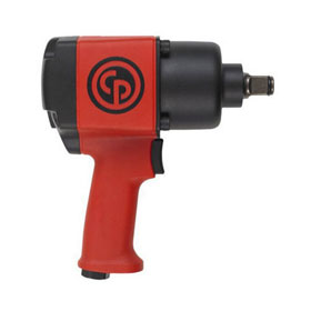 Chicago Pneumatic 1/2" Super Duty Impact Wrench with 5 SAE Sockets CP749K 