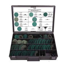 Disco Automotive 147pc 2" and 3"Green Zirconia Surface Removal Disc Assortment - 8800