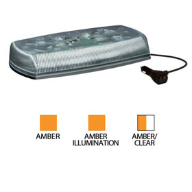 ECCO LED Minibar: Reflex, 15", 12-24VDC, 18 Flash Patterns, Magnet Mount - 5585 Series