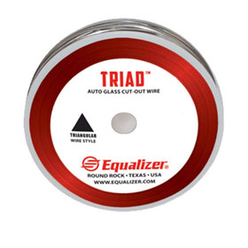 Equalizer® Triad™ Triangular Auto Glass Cut-Out Wire 72ft Roll