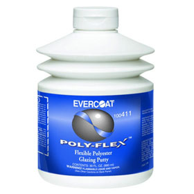 Evercoat Poly-Flex Flexible Polyester Glazing Putty - 411