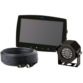 ECCO Camera Kit: Gemineye, 7.0" LCD Color System, Quad View, Touch Screen Monitor - EC7000-QK