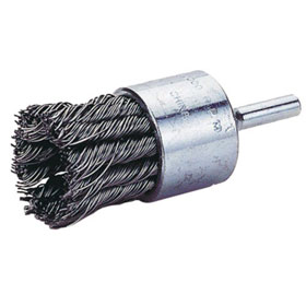 Firepower End Knot Wire Brush, 1/4" Shank, 1-1/2" - 1423-2118