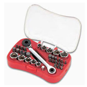 GearWrench 35 Piece Micro-Screwdriver Bit and Ratchet Set - 85035
