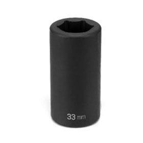 Grey Pneumatic #5 Spline x 33mm Deep Impact Socket - 5033MD