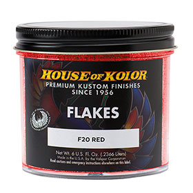 House of Kolor Red Flake 6 Oz. - F20