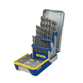 Irwin Vise-Grip 29 Pc Cobalt M-35 Metal Index Drill Bit Set - 3018002