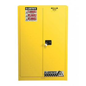 Justrite 60 Gallon Sure-Grip Ex Safety Cabinet For Combustibles