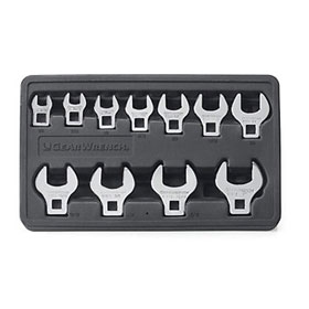 GearWrench 11 Piece SAE Crowfoot Wrench Set - 81908