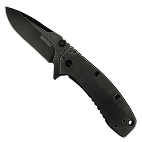 Kershaw Cryo II Blackwash Knife - 1556BW