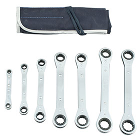 Heavy Duty End Cap Wrench Set LIS-61500 Brand New! 17 Pc 