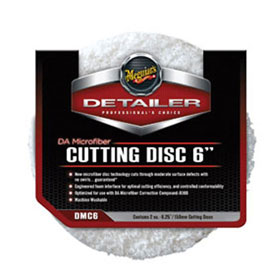 Meguiar's 6" DA Microfiber Cutting Disc, 2 Pack - DMC6
