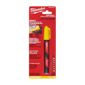 Milwaukee INKZALL™ Yellow Liquid Paint Marker - 48-22-3722