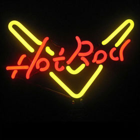 Neonetics Hot Rod Neon Sculpture - 4HOTRO