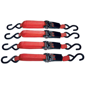 ATD Tools 4pc Ratcheting 15 ft. Tie Down Set - 8072