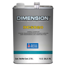 Sherwin-Williams Dimension Overall Clearcoat - DC5020