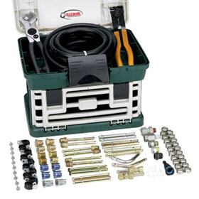 SUR&R Deluxe Transmission Oil Cooler Line Repair Kit - TR555