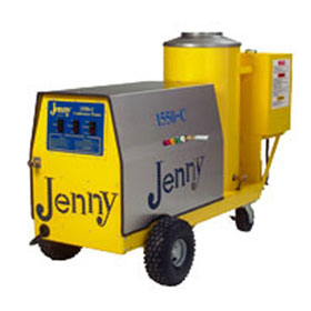 Steam Jenny Oil Fired 1500 PSI at 5 GPM Pressure Washer / 110 GPH Steam Cleaner - 1550-C-OEP