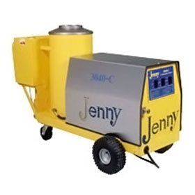 Steam Jenny Oil Fired 3000 PSI at 4 GPM Pressure Washer/110 GPH Steam Cleaner, 230V - 3 Phase - 3040-C-OEP