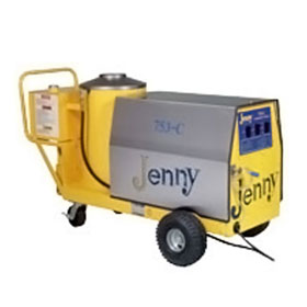 Steam Jenny Oil Fired 750 PSI at 3 GPM Pressure Washer/70GPH Steam Cleaner, 110V-1Phase - 753-C-OEP