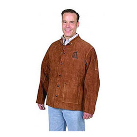 Steiner Brown Leather Weld Jacket