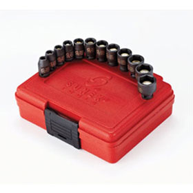 Sunex Tools 12 Pc. 1/4" Drive Magnetic Impact Met Socket Set - 1822