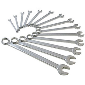 Sunex Tools 14 Pc. V-Groove SAE Combination Wrench Set - 9915