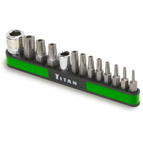 Titan Tools 13pc Tamper Resistant Torx Bit Set - 16113