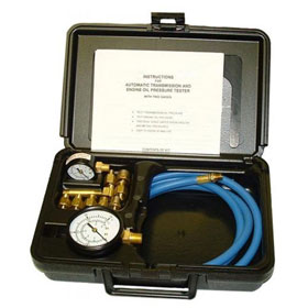 Tool Aid Automatic Transmission & Engine Oil Pressure Tester with 2 Gages in Blow Molded Case - 34580