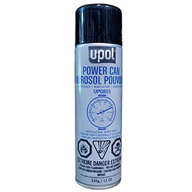 U-POL Power Can Trim Black, 500mL, Aerosol - UP0801