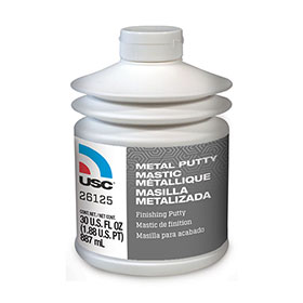 USC Metal Putty Polyester Finishing and Blending Putty, 30 oz. - 26125