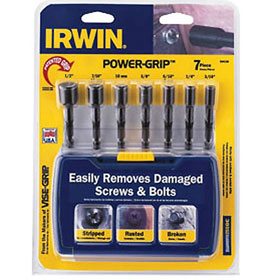 Irwin Vise-Grip POWER-GRIP™ 7 Pc Bolt Remover Set - 394100