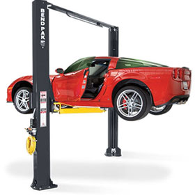 Bendpak 10,000-lb. Asymmetric Clearfloor Adjustable Width Lift, Low-Profile Arms - XPR-10AS