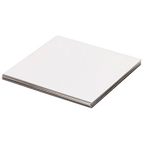 Equalizer® Mylar Square Sheets, 2.5"x2.5", 20/Pk - MS492