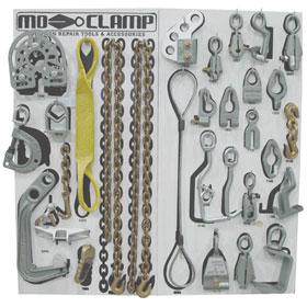 Mo-Clamp Deluxe Tool Board With Tools - 5013