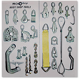 Mo-Clamp No. 10 Tool Board Set - 5078