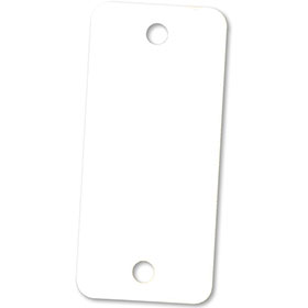 Blank - White - Solid Color Key Tags
