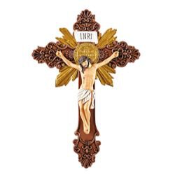 Ornate Wall Crucifix - 2/pk